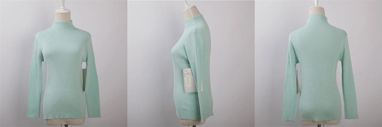 BCI Cotton Mock-neck Long-Sleeve Sweater BCI Cotton Mock-neck Long-Sleeve Sweater