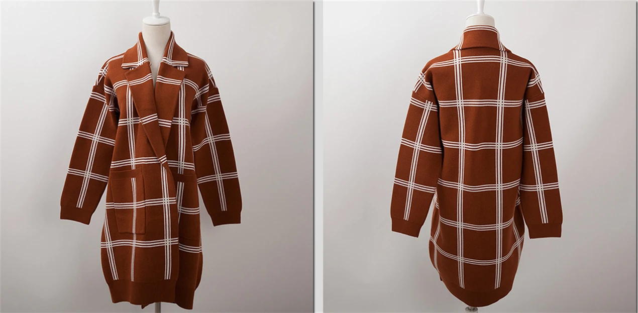 Cozy Plaid Cardigan Cozy Plaid Cardigan
