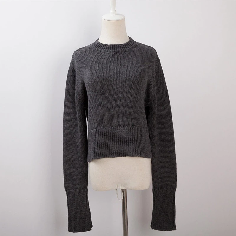 Recycled-Polyester-and-Wool-Blended-Long-sleeve-Sweater