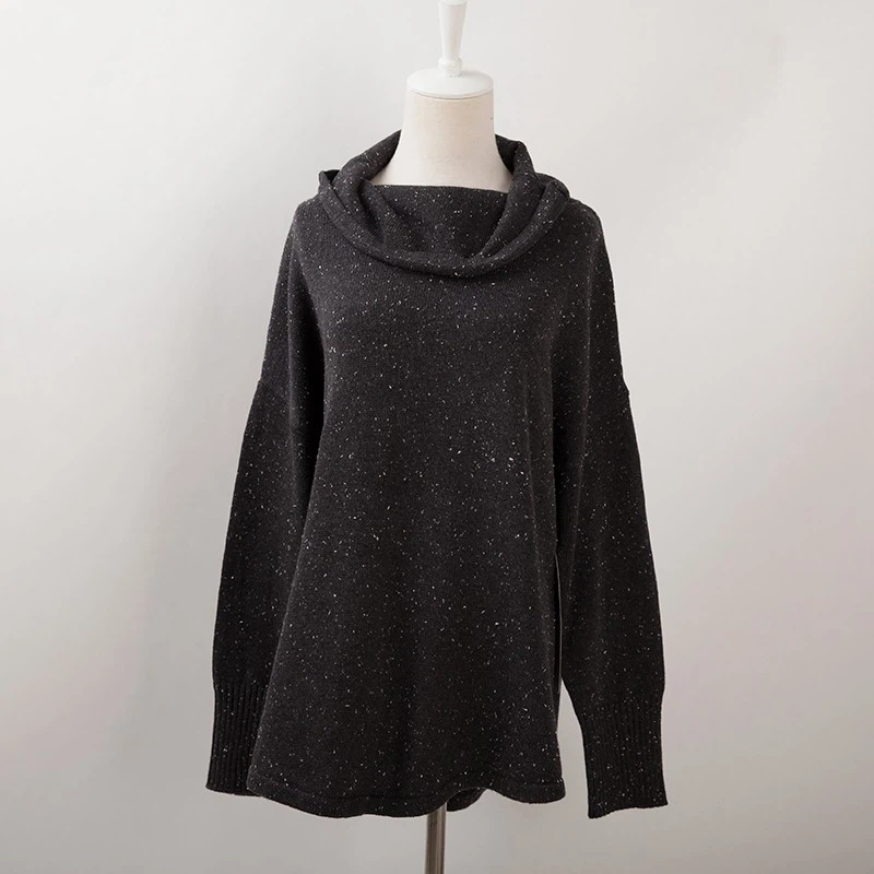 Speckled-Cowl-Pullover
